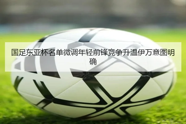 国足东亚杯名单微调年轻前锋竞争升温伊万意图明确（JIUYOU）